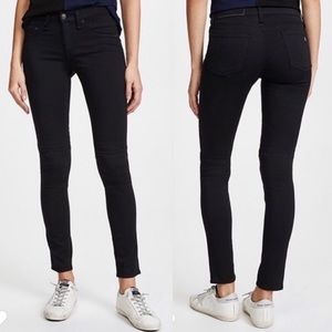 Rag & bone Jeans plush black Legging size 26